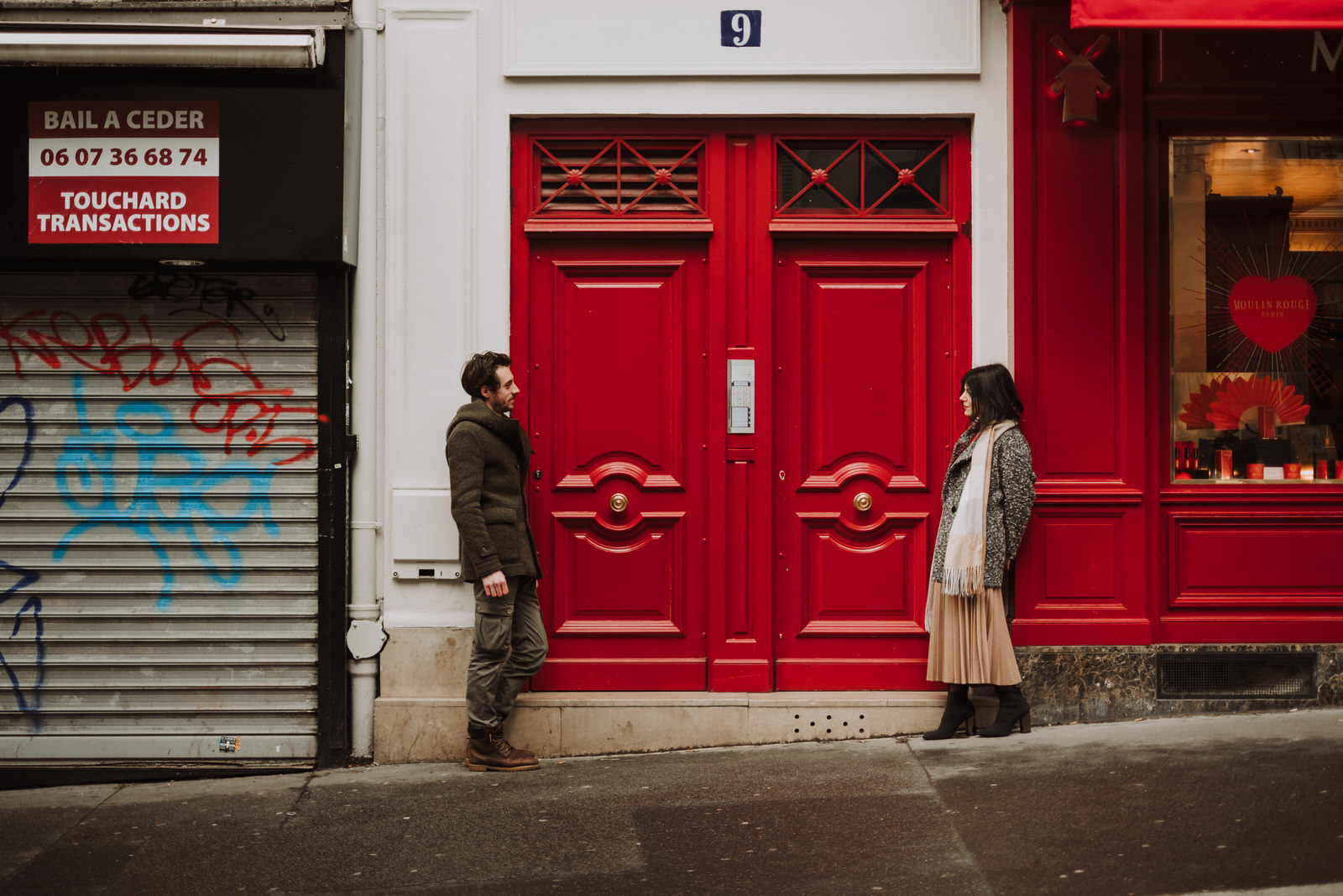 Foto di fidanzamento a Parigi